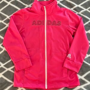 Adidas Pink Girls Jacket